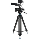 Benro KH25PC Video Head & Tripod Kit (61.6")