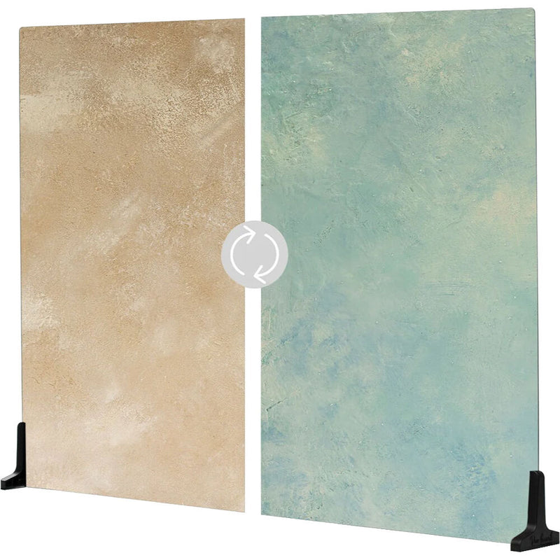 V-FLAT WORLD Duo-Board Double-Sided Background (Miami Sky / Sahara Sand, 30 x 40")