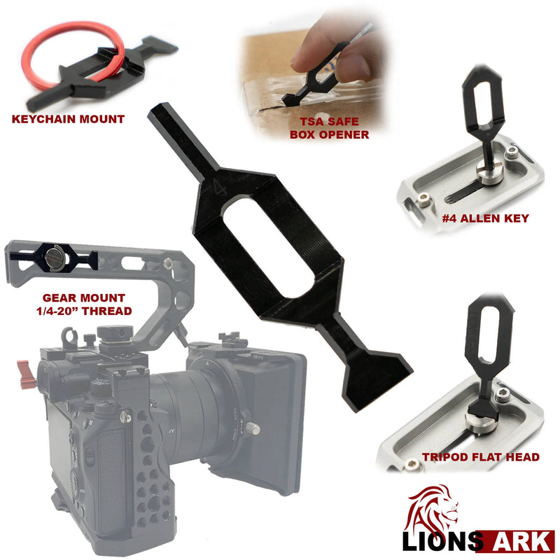 Lions Ark DST Combined Modular Multi-Tool (Black)