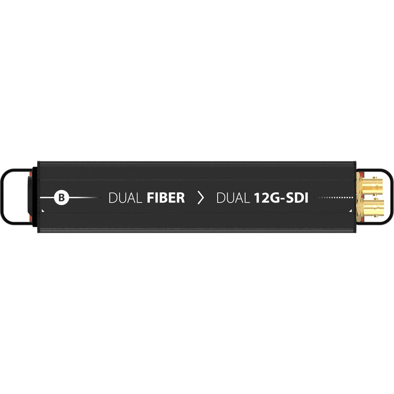 Theatrixx Technologies Fiber to 12G-SDI Reversible Module