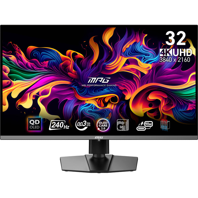 MSI MPG 321URX QD-OLED 32" 4K 240 Hz Gaming Monitor