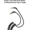 EZQuest DuraGuard Coiled USB-C 2.0 Male Charge & Sync Cable (4.9')