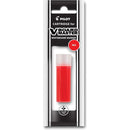 PILOT V Board Master BEGREEN Whiteboard Marker Refill Cartridge (Red, 12-Pack)