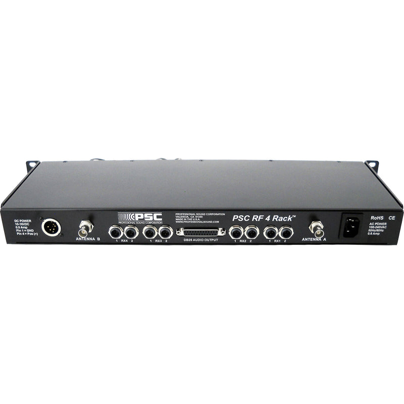 PSC RF 4 Rack Dual-Band (470-618 & 940-960 MHz)