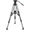 Camgear V15P Fluid Head & ENG/CF2 Carbon Fiber Tripod with Mid-Level Spreader System