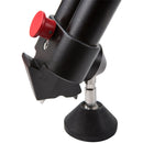 Camgear V60S AL/MS Fluid Head & Aluminum Tripod with Mid-Level Spreader System (Flat Base)