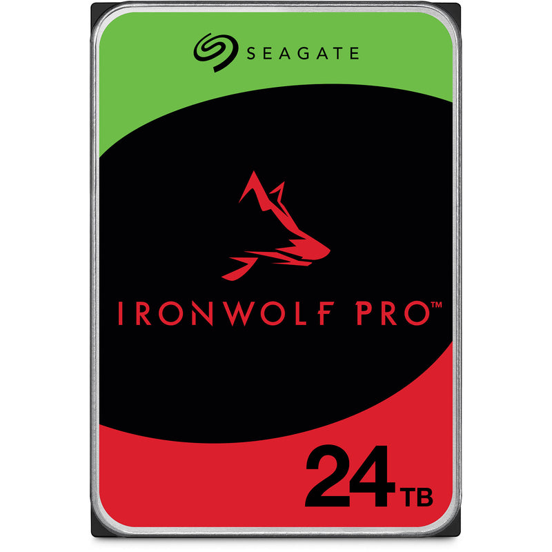 Seagate 24TB IronWolf Pro 7200 rpm SATA III 3.5" Internal NAS HDD (CMR)