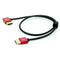 ZILR 8K Right-Angle Ultra High-Speed HDMI Cable with Ethernet (19.7")