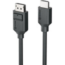 ALOGIC Elements DisplayPort to HDMI Cable (3.3', Dark Gray)