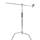 Sirui C-STAND-02 C-Stand with Boom Arm, Casters, and Sandbag (Chrome)