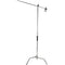 Sirui C-STAND-02 C-Stand with Boom Arm, Casters, and Sandbag (Chrome)