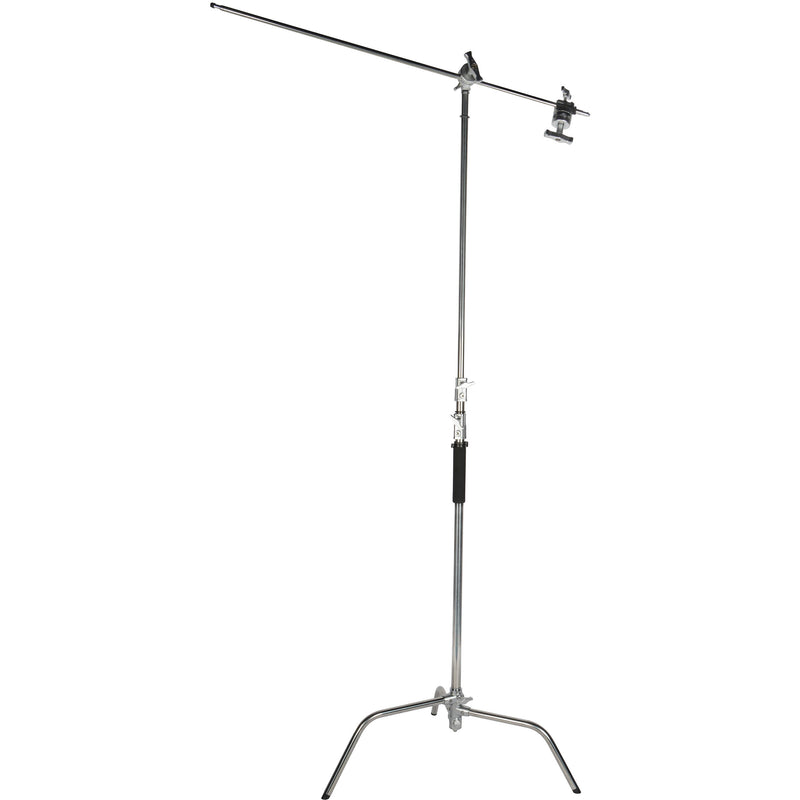 Sirui C-STAND-02 C-Stand with Boom Arm, Casters, and Sandbag (Chrome)