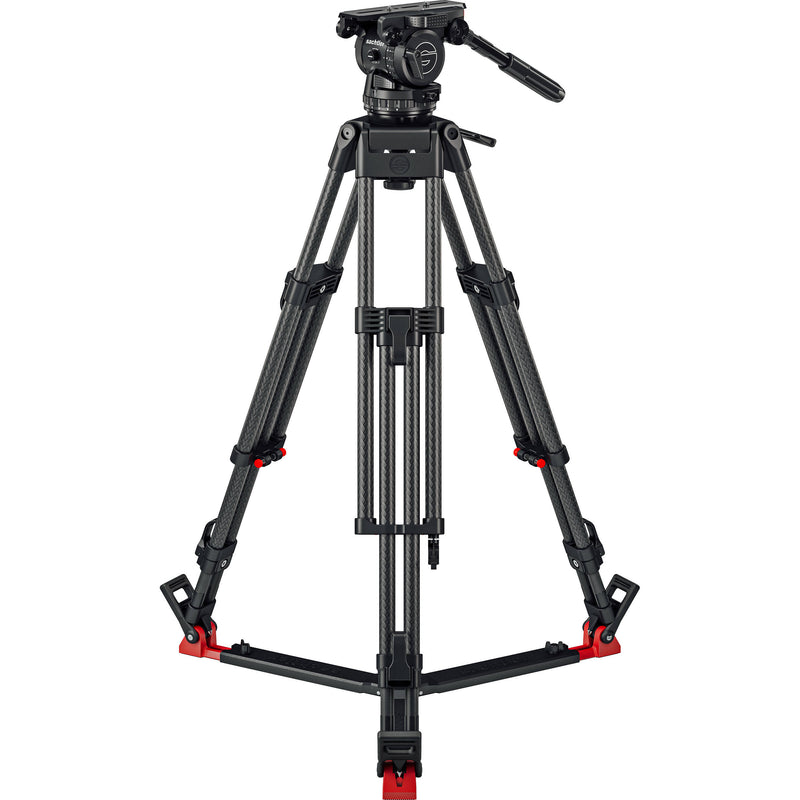 Sachtler CF 100 ENG HD 2CF Gound-Level Tripod System with Cine 20 Fluid Head