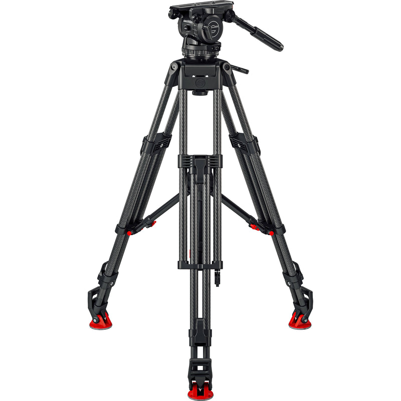 Sachtler CF 100 ENG HD 2CF Mid-Level Tripod System with Cine 20 Fluid Head