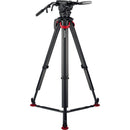 Sachtler flowtech 100 GS Carbon Fiber Tripod System with Cine 20 Fluid Head