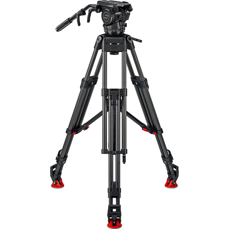 Sachtler CF 100 ENG HD 2CF Mid-Level Tripod System with Cine 20 Fluid Head