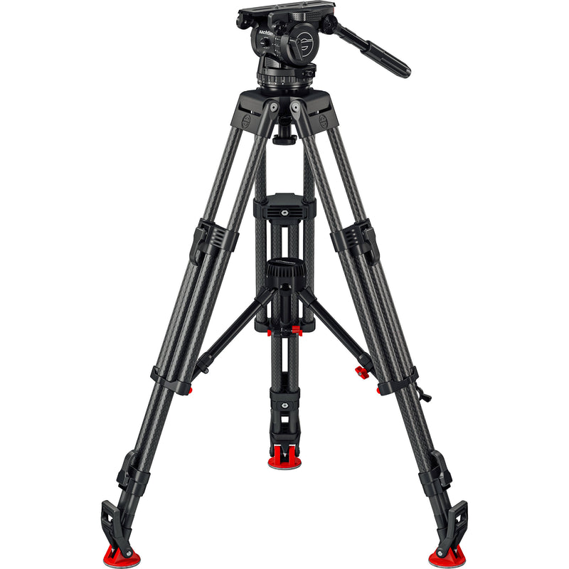 Sachtler CF 100 ENG HD 2CF Mid-Level Tripod System with Cine 20 Fluid Head