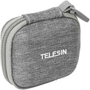 TELESIN Mini Zippered Case for Insta360 GO 3 and Select Cameras