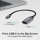 Plugable USB-C to HDMI 8K Adapter