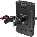 SmallRig V-Mount Battery Adapter Plate with Crab-Shaped Clamp