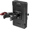 SmallRig V-Mount Battery Adapter Plate with Crab-Shaped Clamp