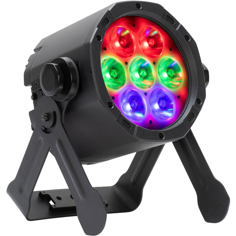 American DJ ElectraPix Par 7 IP65 Outdoor-Rated Battery Powered RGBAL+UV LED PAR