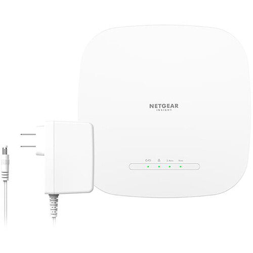 Netgear WAX615PA AX3000 Dual-Band 2.5G Wi-Fi 6 Access Point with Power Adapter