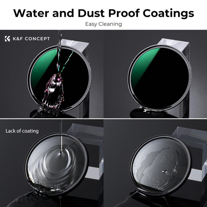 K&F Concept Nano-X Series ND 4-Filter Set (82mm, 2 to 10-Stop)