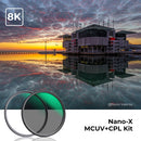 K&F Concept Nano-X Series MCUV & CPL Filter Kit (67mm)