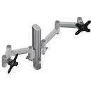 Atdec AWMS-2-4640 Dual Monitor Arms on Post (White)