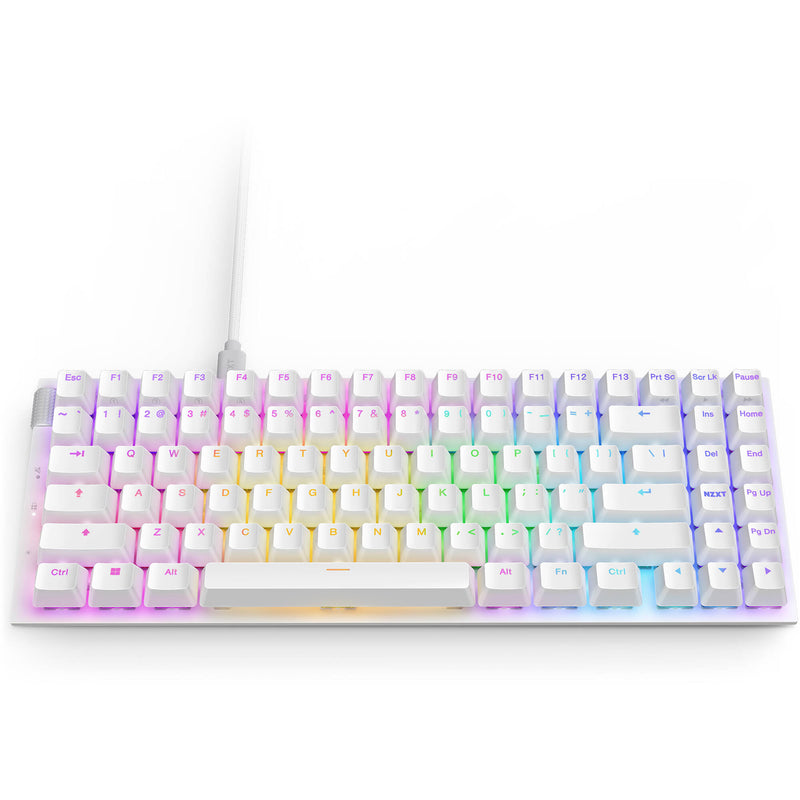 NZXT Function 2 MiniTKL RGB Gaming Keyboard (White)