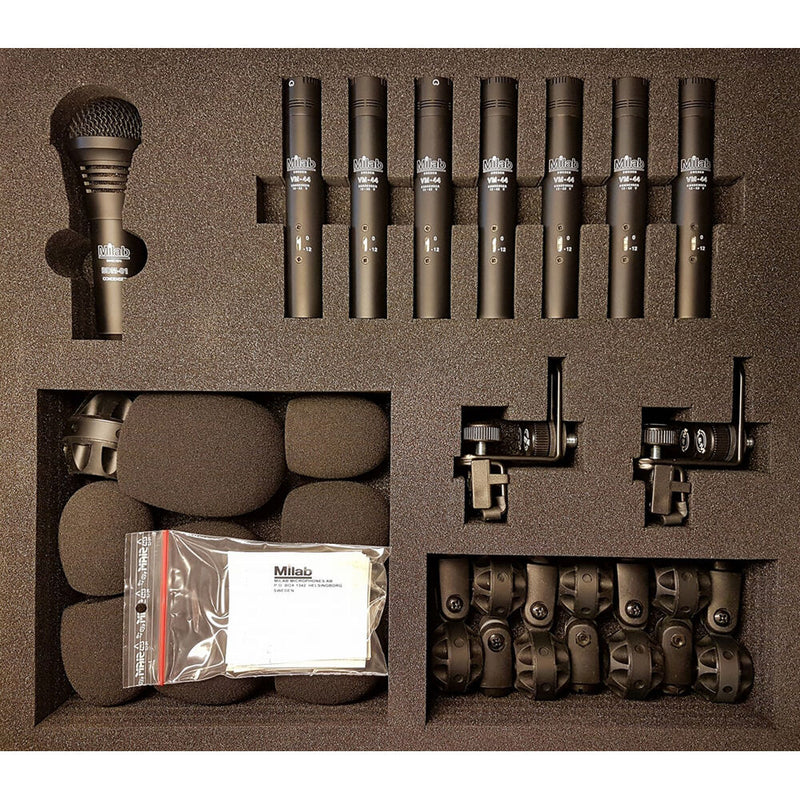 MILAB Microphone Pack for Drums