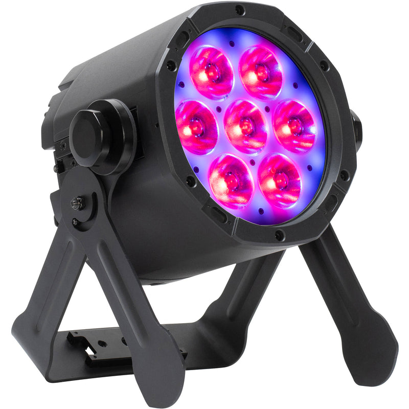 American DJ ElectraPix Par 7 IP65 Outdoor-Rated Battery Powered RGBAL+UV LED PAR