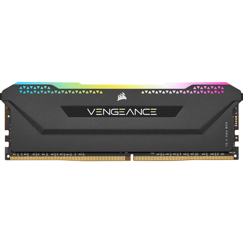 Corsair 16GB VENGEANCE RGB PRO SL DDR4 Memory Kit (2 x 8GB, Black)