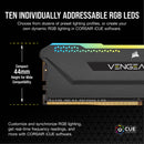 Corsair 16GB VENGEANCE RGB PRO SL DDR4 Memory Kit (2 x 8GB, Black)