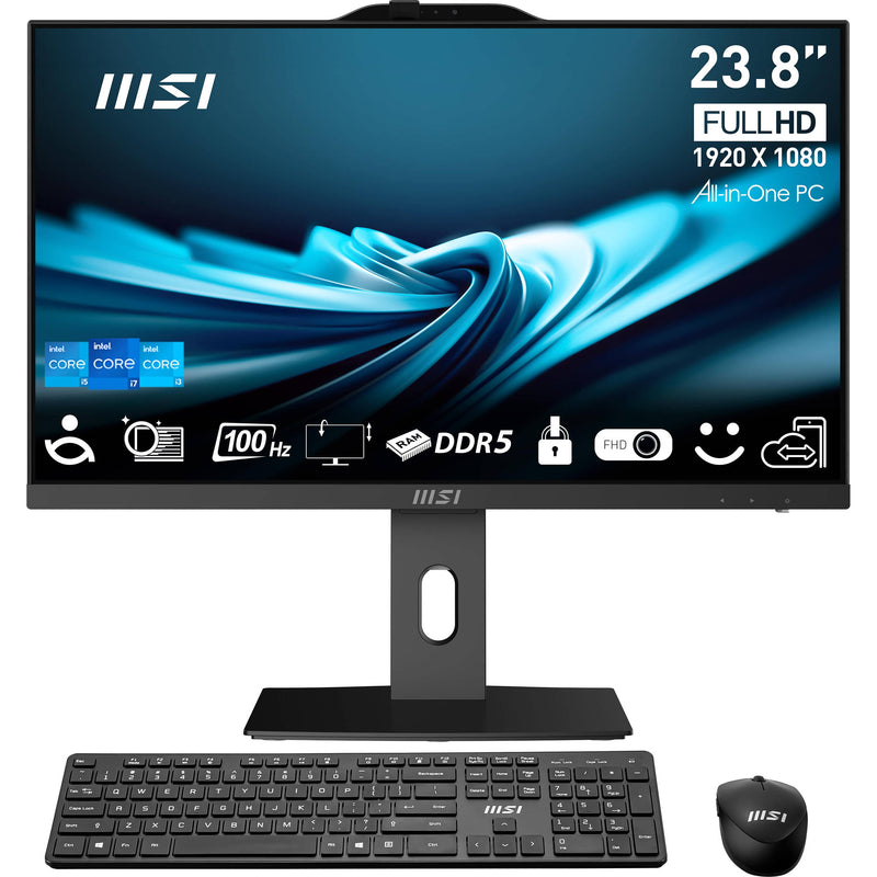 MSI 23.8" PRO AP242P 14M All-in-One Desktop Computer (Black)