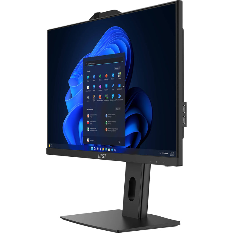 MSI 23.8" PRO AP242P 14M All-in-One Desktop Computer (Black)