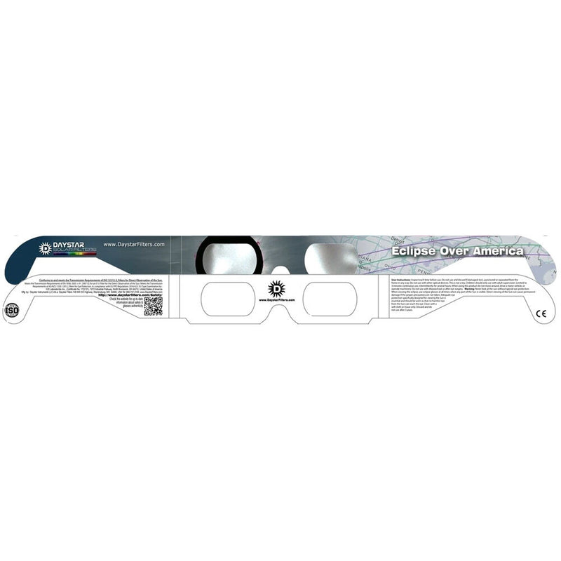 DayStar Filters Eclipse Glasses (Eclipse Over America Graphic, 100-Pack)