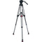 OZEN 10EZS 100mm Carbon Fiber Tripod & Agile 10S Fluid Head System (S-Loc)