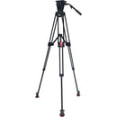 OZEN 12EZ 100mm Carbon Fiber Tripod & Agile 12 Fluid Head System (EZ-Load)