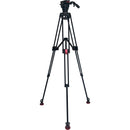 OZEN 6EZ 75mm Carbon Fiber Tripod & Agile 6 Fluid Head System (EZ-Load)