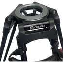 OZEN EZ 75mm Heavy-Duty Two-Stage Carbon Fiber Tripod with Mid-Level Spreader