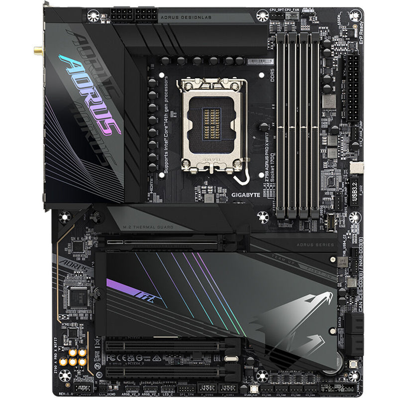 Gigabyte Z790 AORUS PRO X WIFI7 LGA1700 ATX Motherboard (Black)