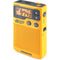 Sangean DT-400W Digital AM/FM/Weather Portable Pocket Radio (Yellow)