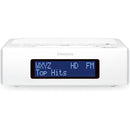 Sangean HDR-15 AM/FM/HD Tabletop Clock Radio (White)