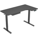 Mount-It! L-Shaped Electric Height-Adjustable Sit-Stand Desk