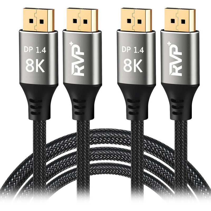 RVP+ 6' DisplayPort 1.4 Cable (2-Pack)