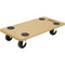 Mount-It! Small Platform Wooden Mover Dolly