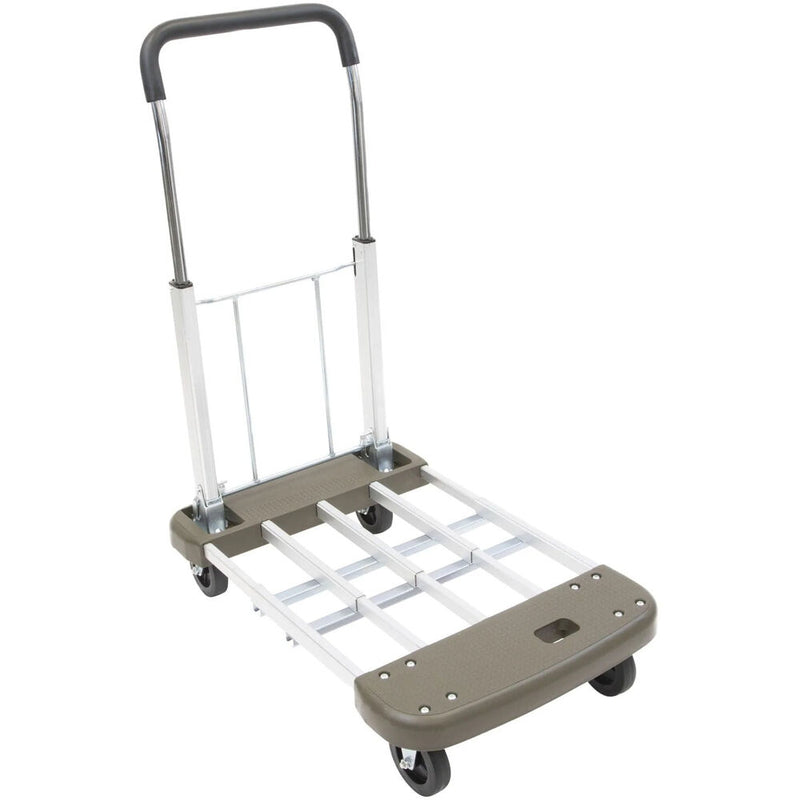 Mount-It! Heavy-Duty Folding Platform Hand Truck with Expandable Base