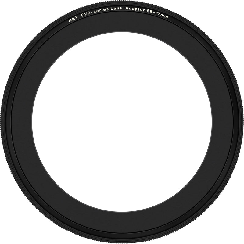 H&Y Filters Evo-Series 58-77mm Aluminum Step-Up Ring